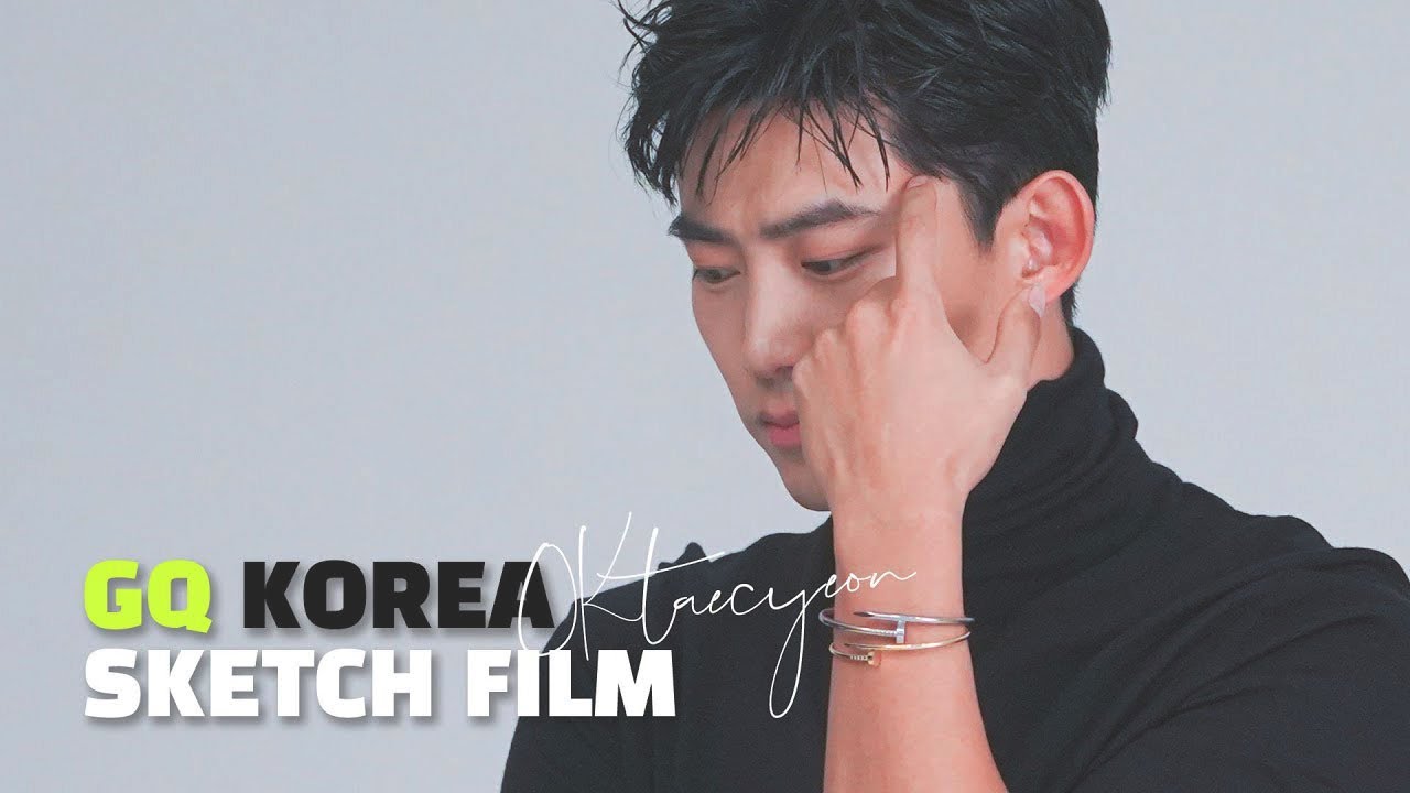 [옥택연] GQ 화보 촬영 현장 SKETCH FILM