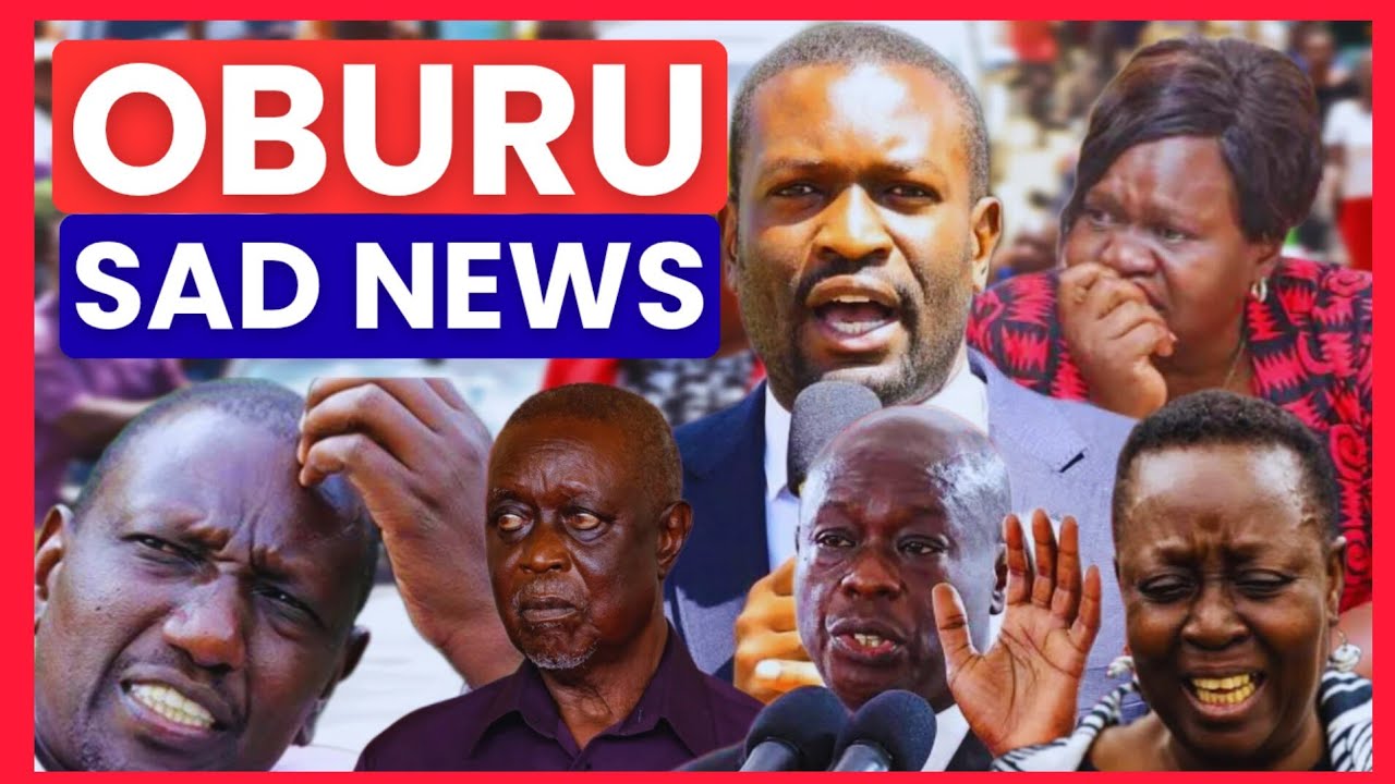 BONDO BREAKING NEWS! RAILA'S BROTHER OBURU FOUND BEWILDERED AS SISTER RUTH ODINGA DELIVERS SAD NEWS!