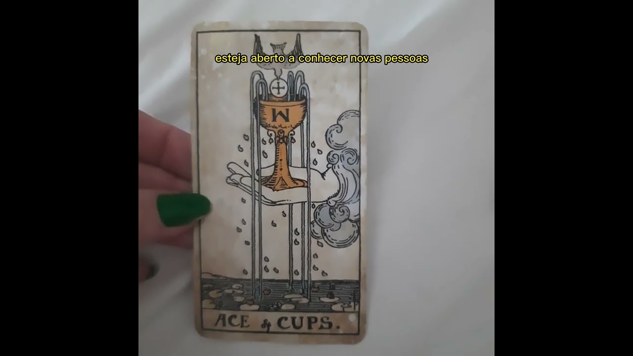 tarot di&aacute;rio: &aacute;s de copas #tarot2023