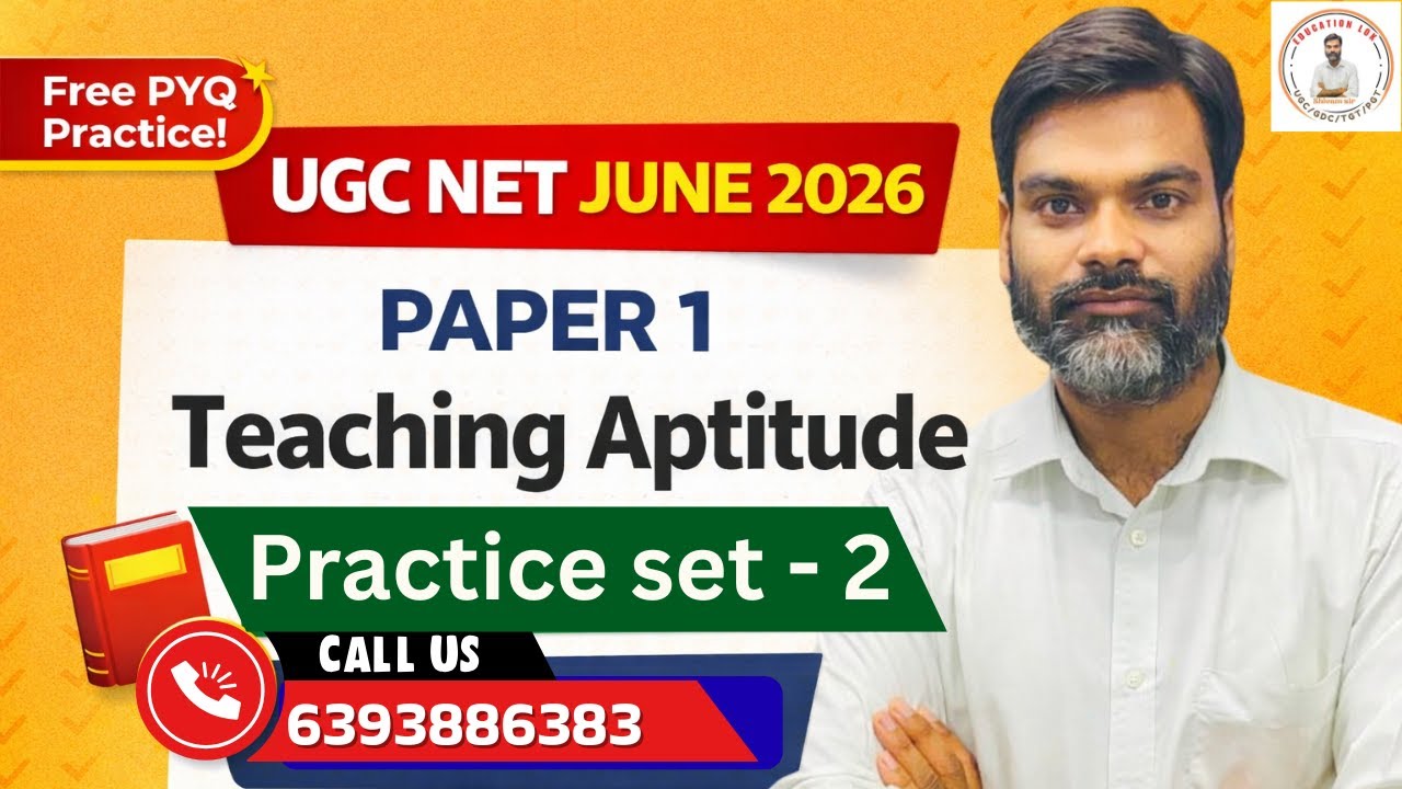 Paper 1 Most Important   | UGC NET Paper 1 BY SHIVAM SIR | education lok #ugcnet2026