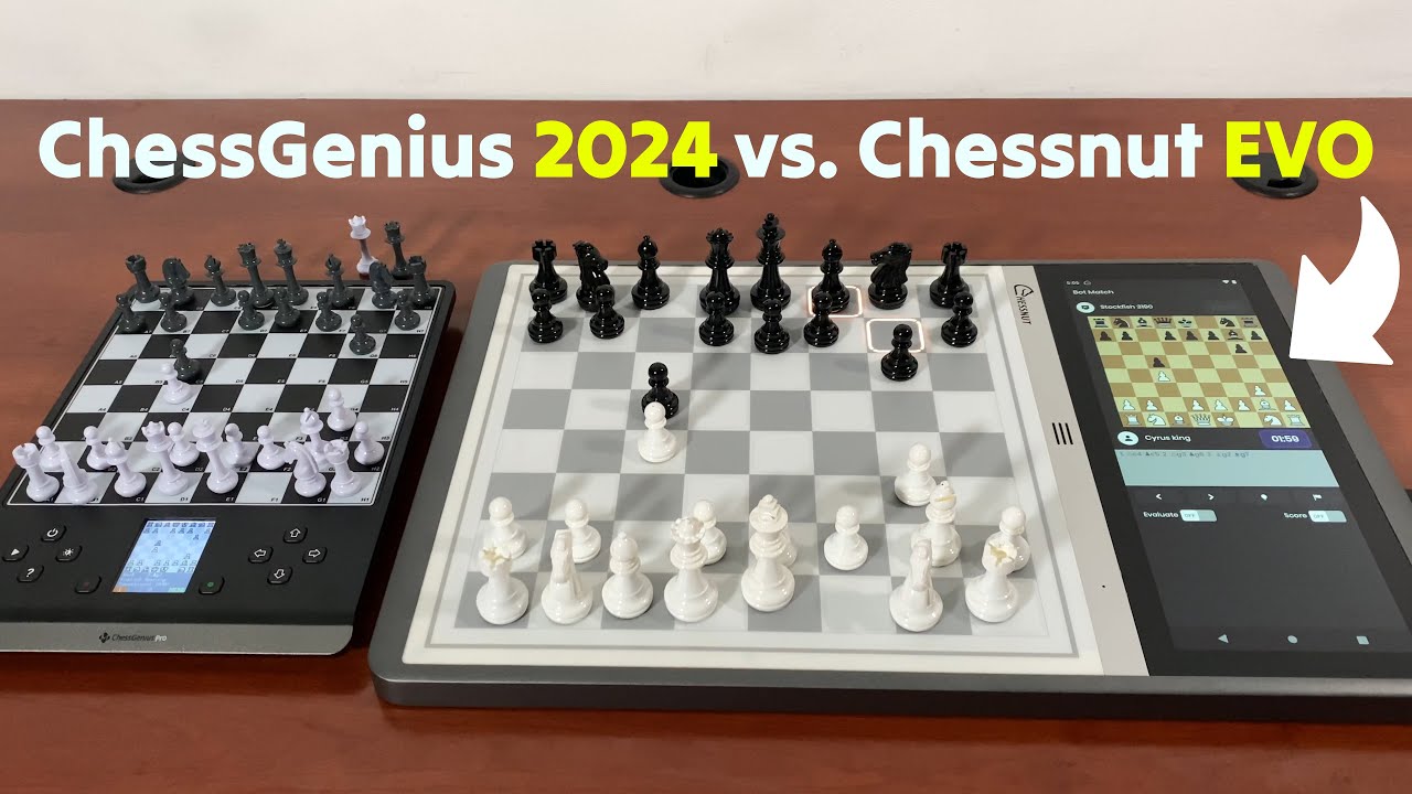 Chess Genius Pro 2024 vs. Chessnut EVO Updated Version 🟡 @Gadgetify