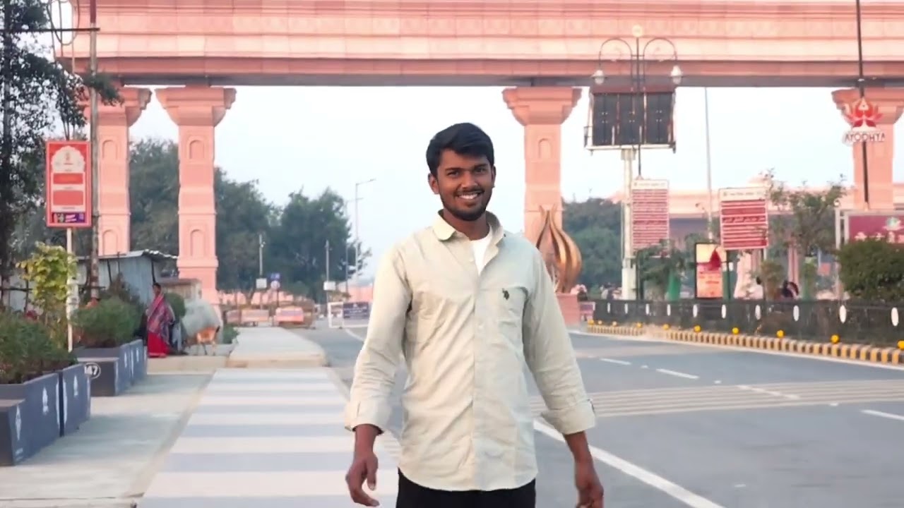 My First Vlog In Ayodhya Airport 😜😎😊