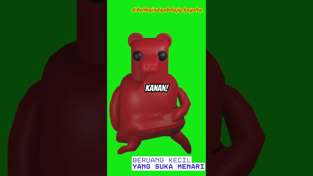 Bubu Si Beruang Penari | Cerita Anak Lucu & Seru! #CeritaAnak #AnimasiLucu #BeruangLucu #ShortsAnak