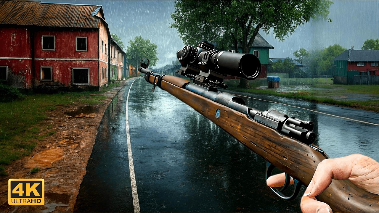 🔴 PUBG PC : ERANGEL HEAVY RAIN AWM WIN GAMEPLAY! (NO COMMENTARY)