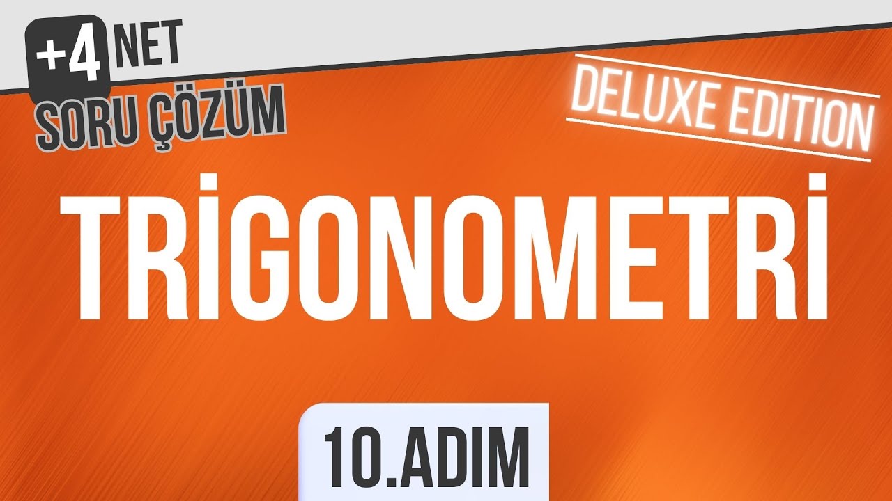 10 Adımda Trigonometri Kampı | Trigonometrik Denklemler Soru Çözümü | 10. Adım