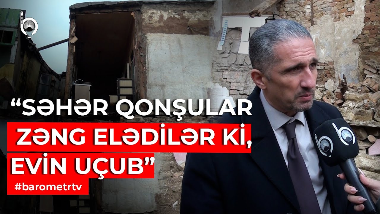 Deyirlər Özün Sökmüsən... | Sakinin Evini Kim Söküb? | Qurumlar Bir-birlərini Günahlandırdı