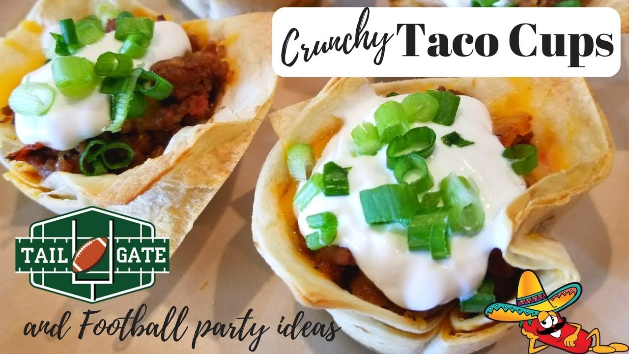 Taco Cups | Crunchy Taco Cups
