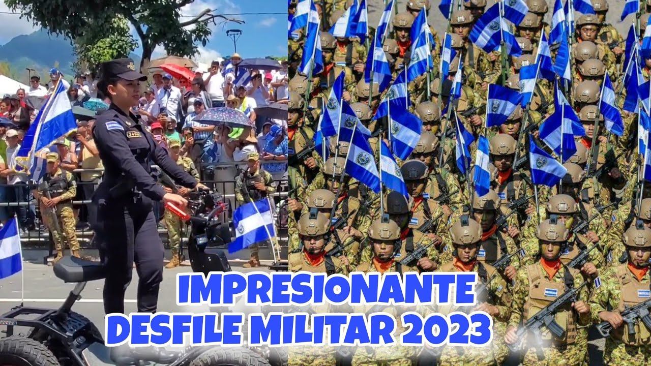 DESFILE MILITAR EL SALVADOR 🇸🇻 😱