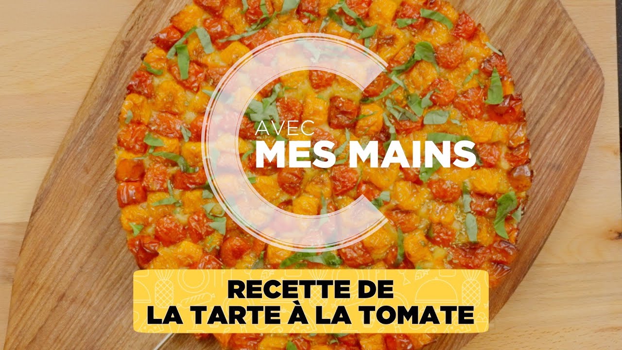 Recette de la tarte à la tomate