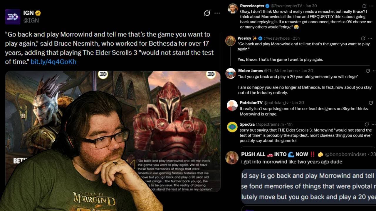 Is Bruce Nesmith WRONG about Morrowind??? (ANNOUNCEMENT)