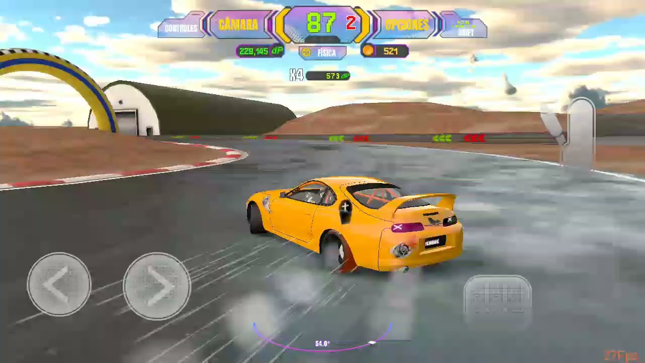 Haciendo drift en mi supra de projecto drift 2.0