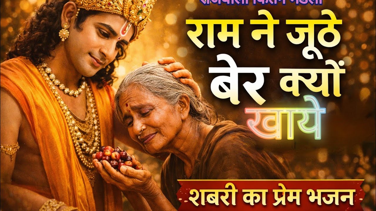 💖 मीठे लगें तेरे बेर शबरी । 😢 राम ने जूठे बेर क्यों खाए | शबरी का प्रेम भजन | Ram Bhajan । 