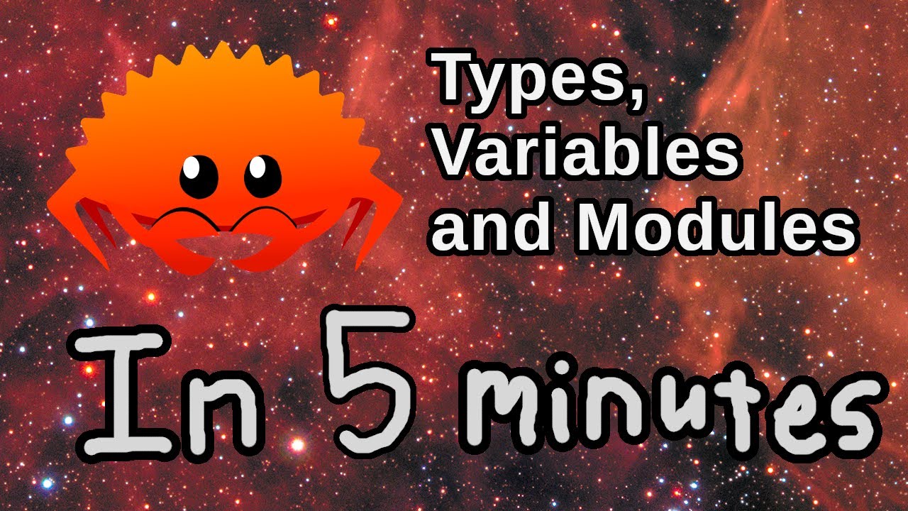 Rust Variables and Modules Explained in 5 Minutes