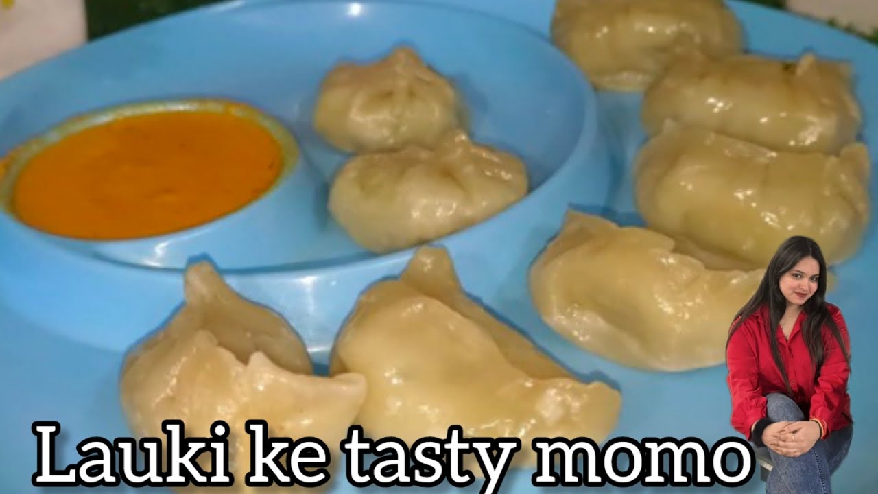 lauki momo's  recipe| bottle gourd momo | with chatney | healthy quick style momo | tasty snack|