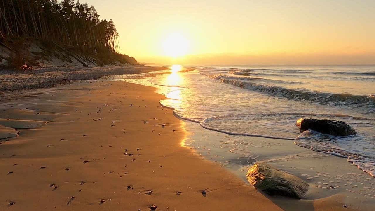 60 Minutes Ocean Waves Relaxation - Beautiful Beach Sounds for Deep Sleep & Stress Relief