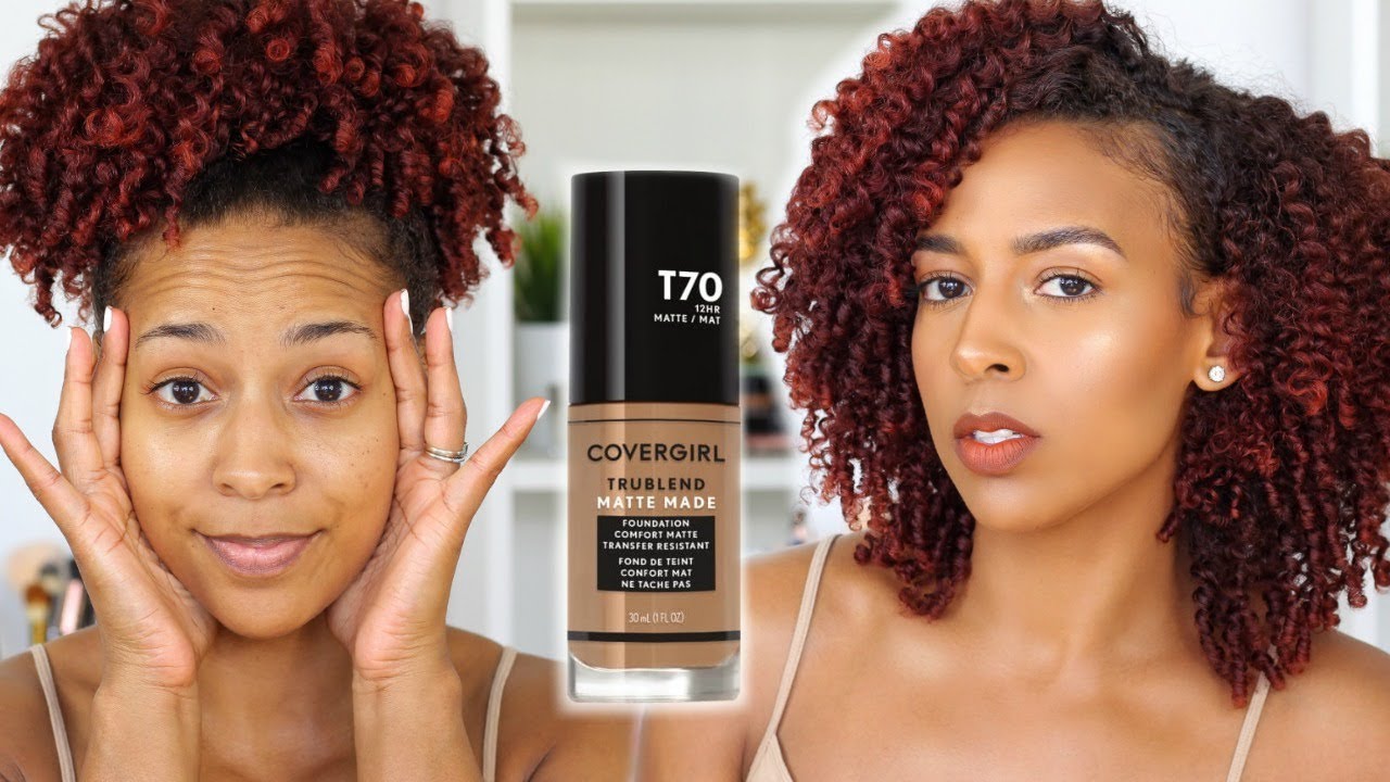 CoverGirl Trublend Matte Made Foundation | Demo + Swatches + Review