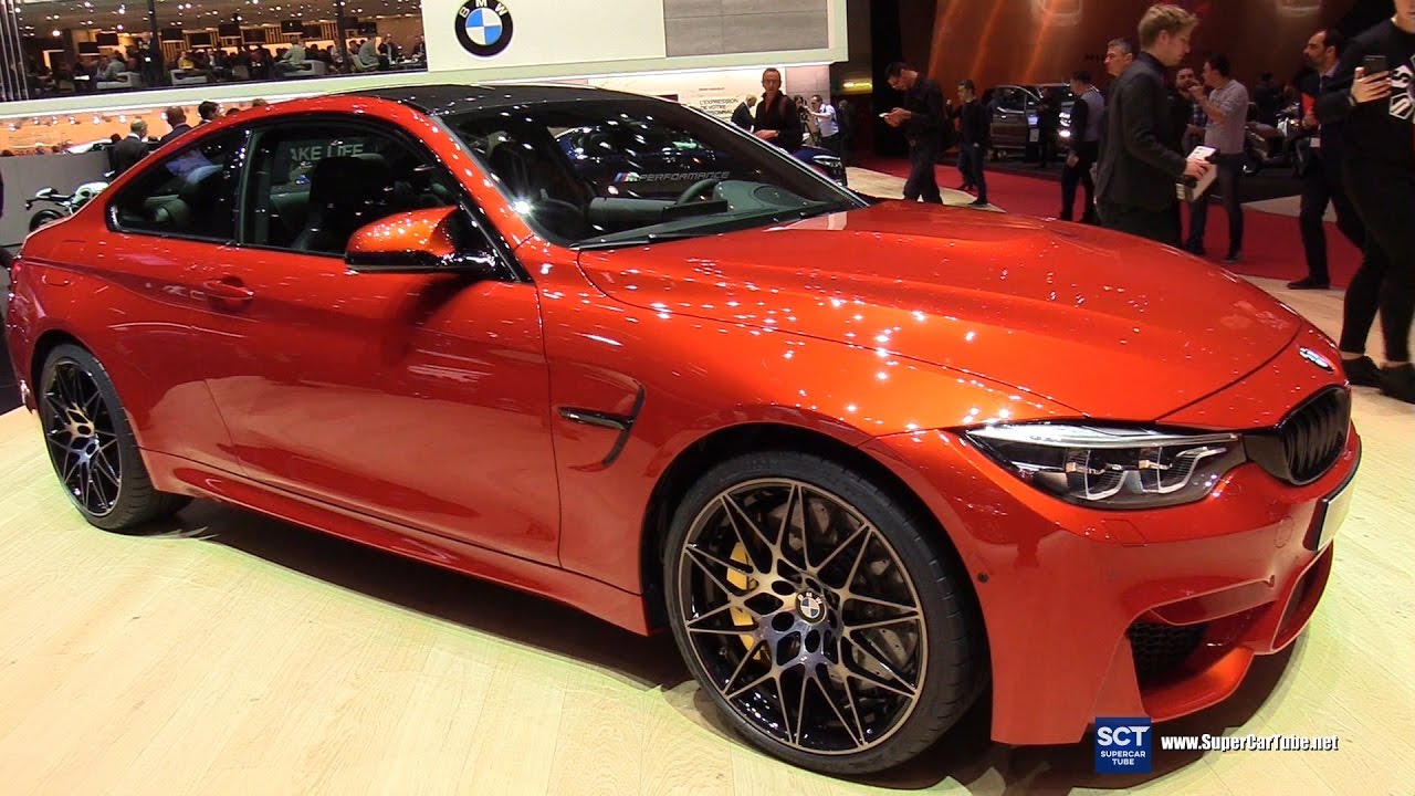 2018 BMW M4 Coupe - Exterior and Interior Walkaround - Debut 2017 Geneva Motor Show