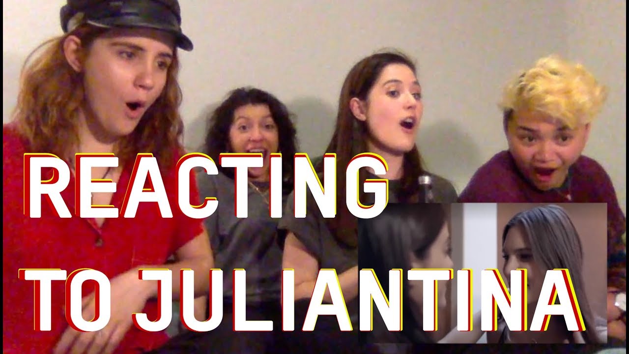 Drunk lesbians reacting to JULIANTINA
