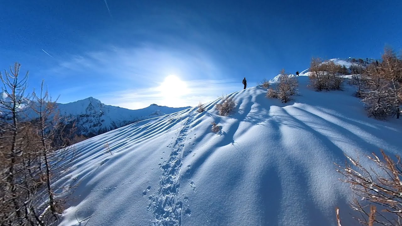 Crête de la Recula dans le Champsaur