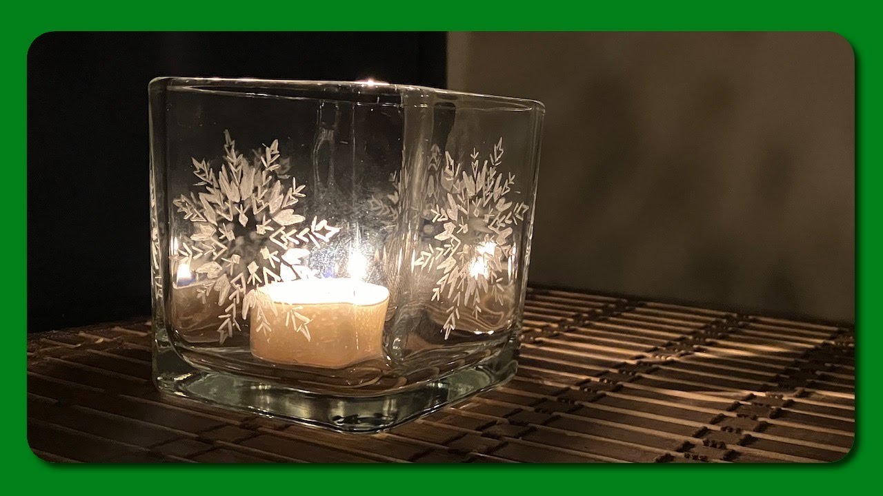 Engraving Crystal By Hand