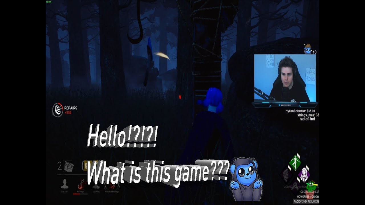 How did that hit me?!  Grimmybear Dead by Daylight Highlights #1