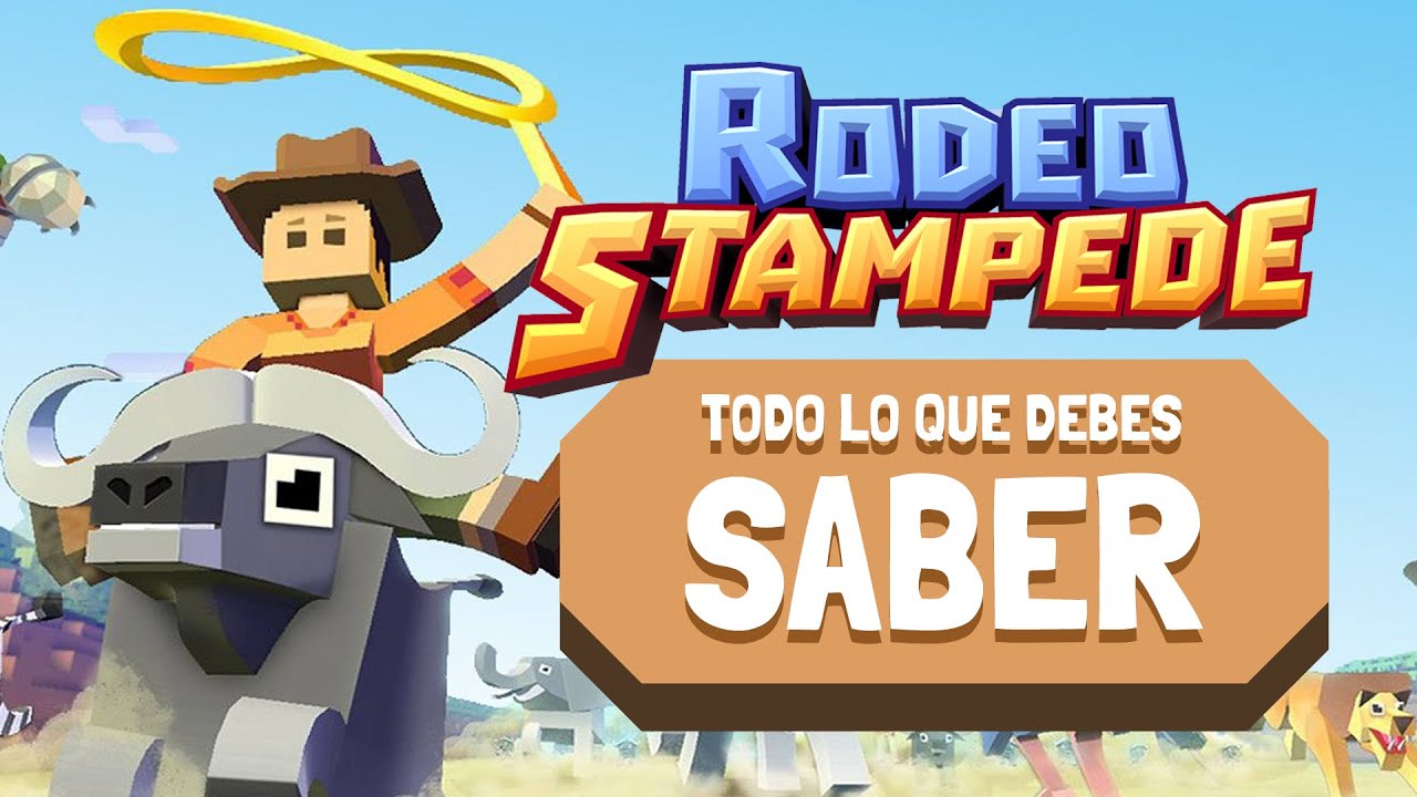 TODO LO QUE DEBES SABER DE RODEO STAMPEDE 🐗🦍🐊🦏🦛🦜🐅🐯