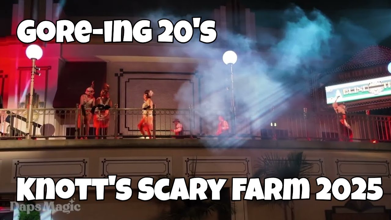 Кровавые 20-е | Премьера | Knott's Scary Farm 2025 4K