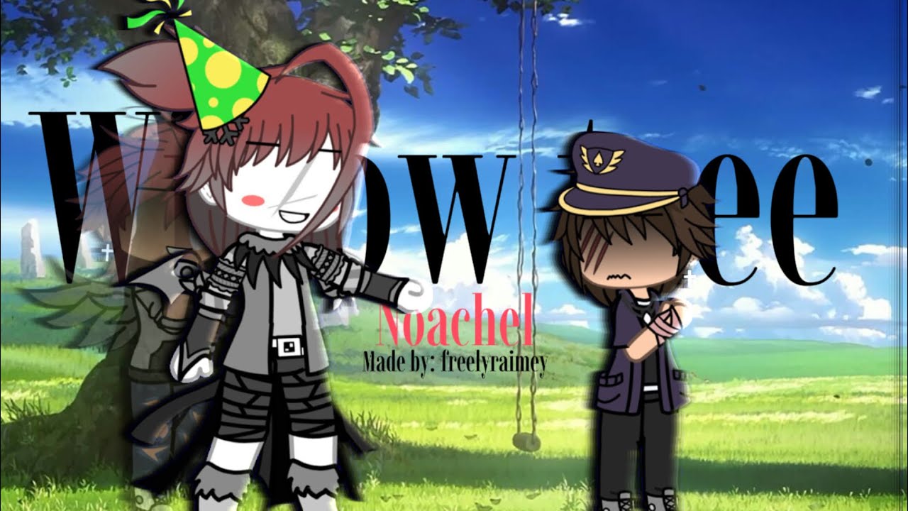 Willow tree meme!! 🌳🦊🤡 || FNAF || Noachel❤️ || ⚠️MY AU⚠️ || #gacha #fnaf #michaelafton #noachel 