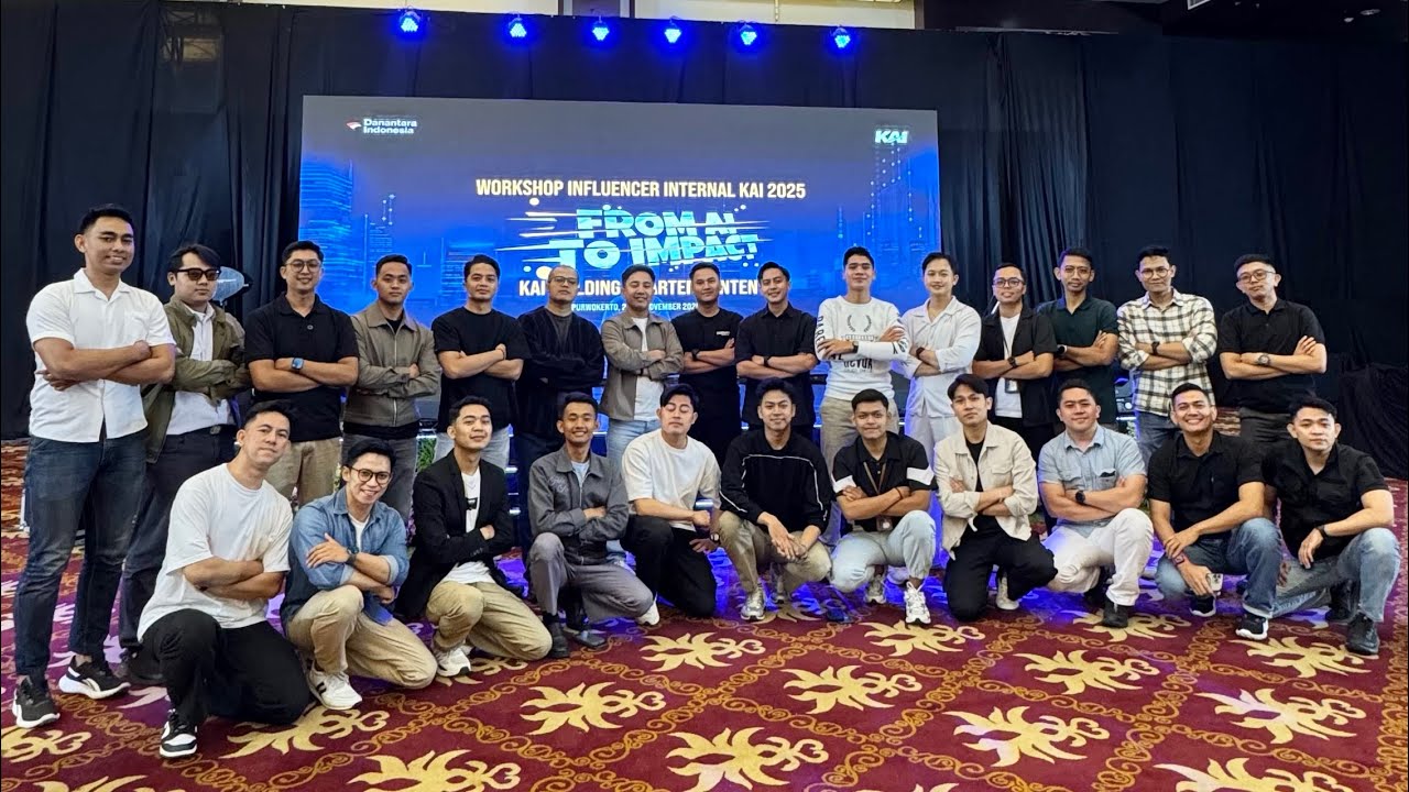KETEMU SEMUA INFLUENCER KAI SELURUH INDONESIA , ADA YG KENAL??
