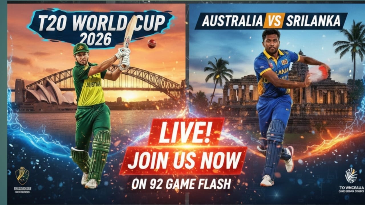 AUSTRALIA VS SRI LANKA LIVE | AUS VS S.L T20 WORLD CUP MATCH