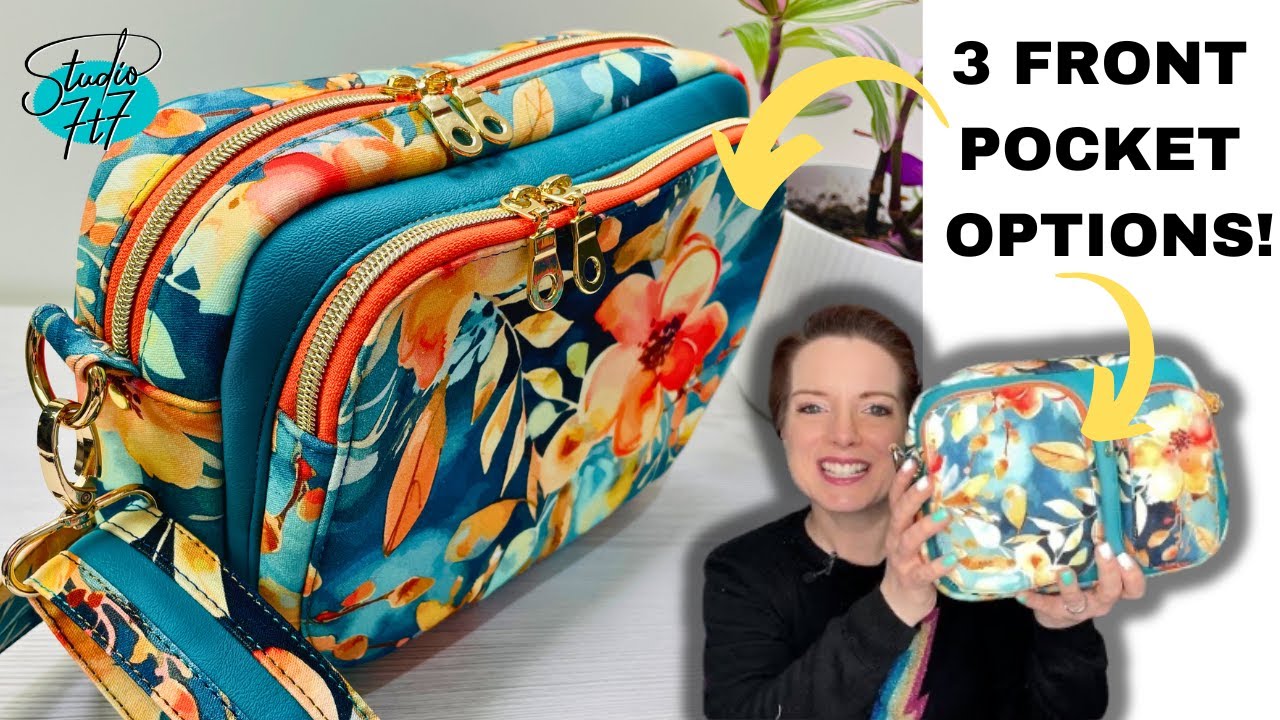 Cross Body Bag Pattern - The Vicky May - could this be the perfect day to night bag pattern?!