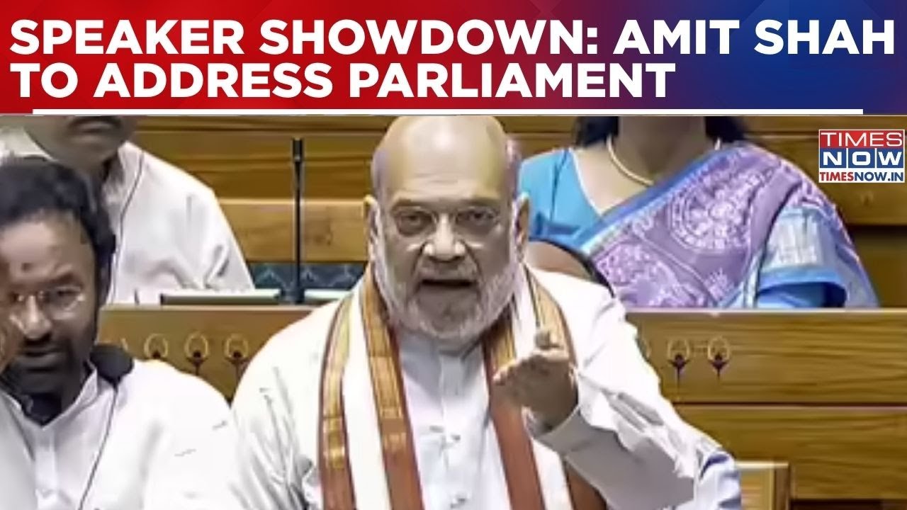 Amit Shah's Reply On No-Trust Motion Against Speaker Om Birla In Lok Sabha Soon; Will Oppn Walk Out?