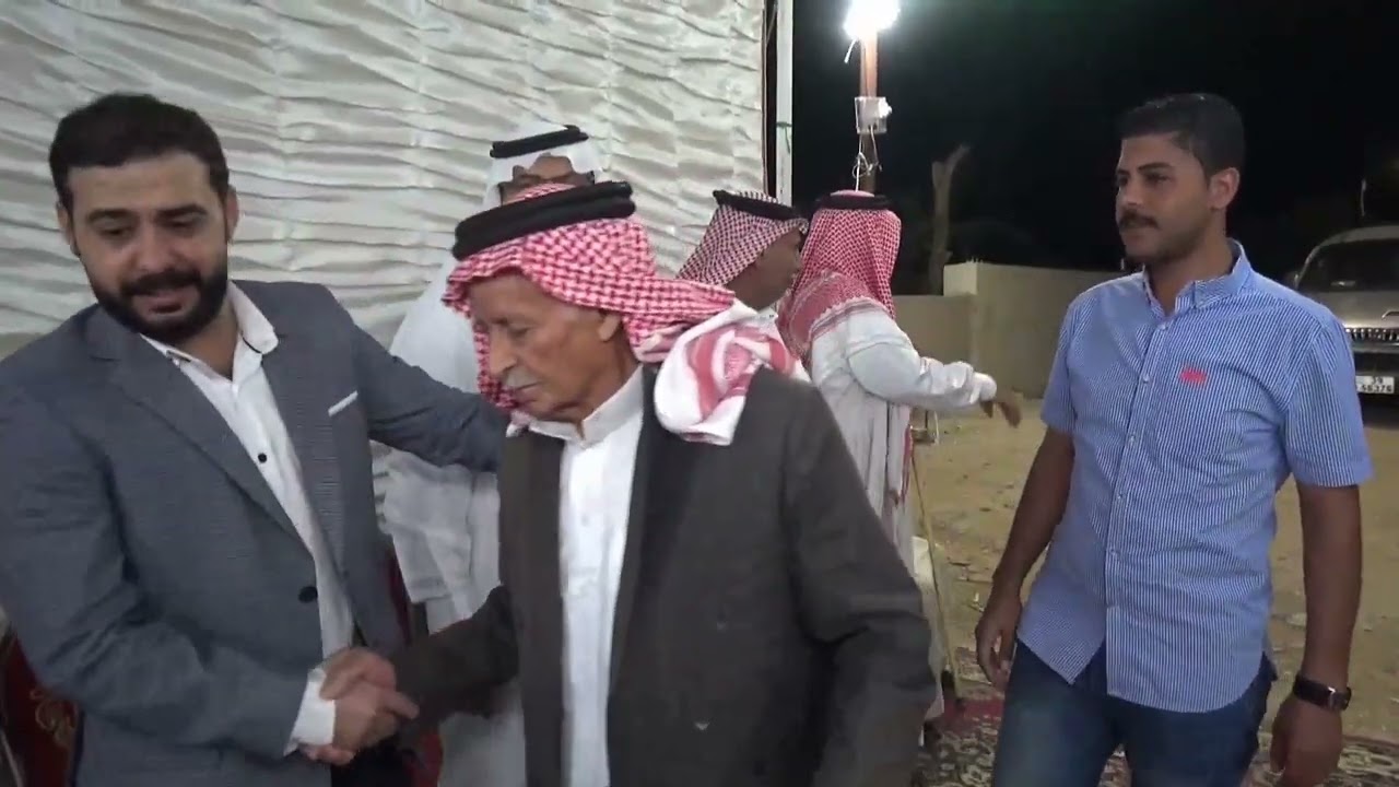 افراح السرحان - سهرة العريس عبدالله السرحان - الفنانين ياسر شعبان و محمد المحاميد -ج  3