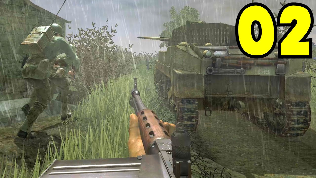 CALL OF DUTY 3 #2 - L'ÎLE ! [Let's Play FR]