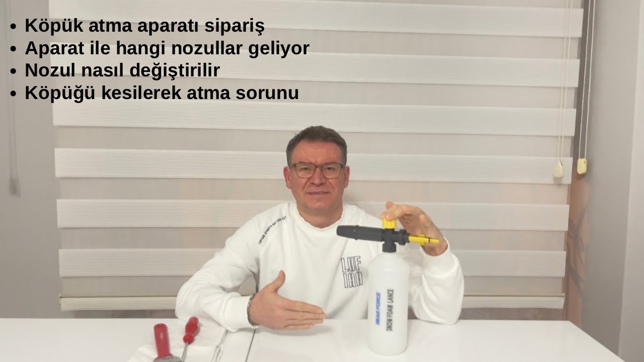 Bear Force Snow Foam ve Nozullar #köpük #bear force #snowfoam #otoyıkama #nozul