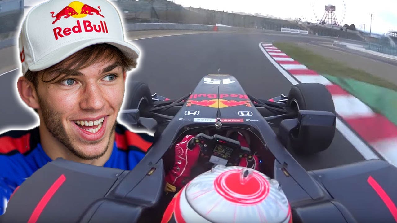 PIERRE GASLY ONBOARD (RED BULL) - Suzuka 1'35 585 - Super Formula 2017 (PURE SOUND - OF WIND!!)