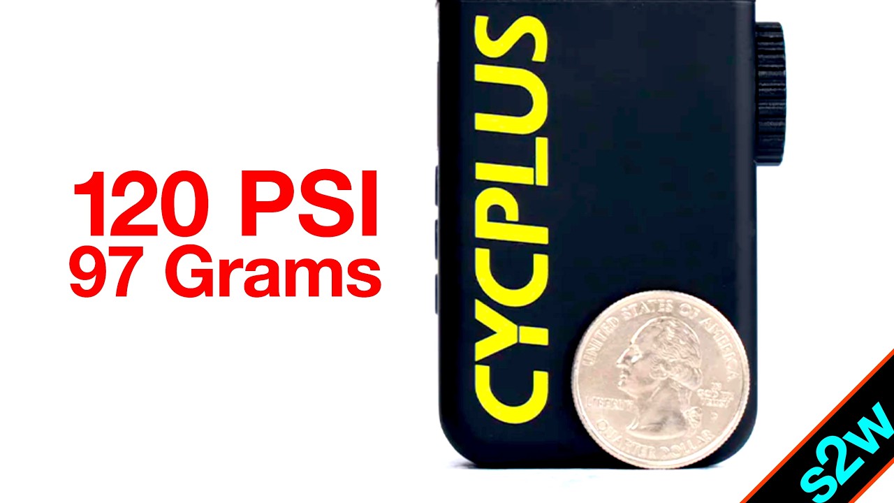 CYCPLUS AS2 -- the World's Tiniest E-Pump for Bike (2.2026)