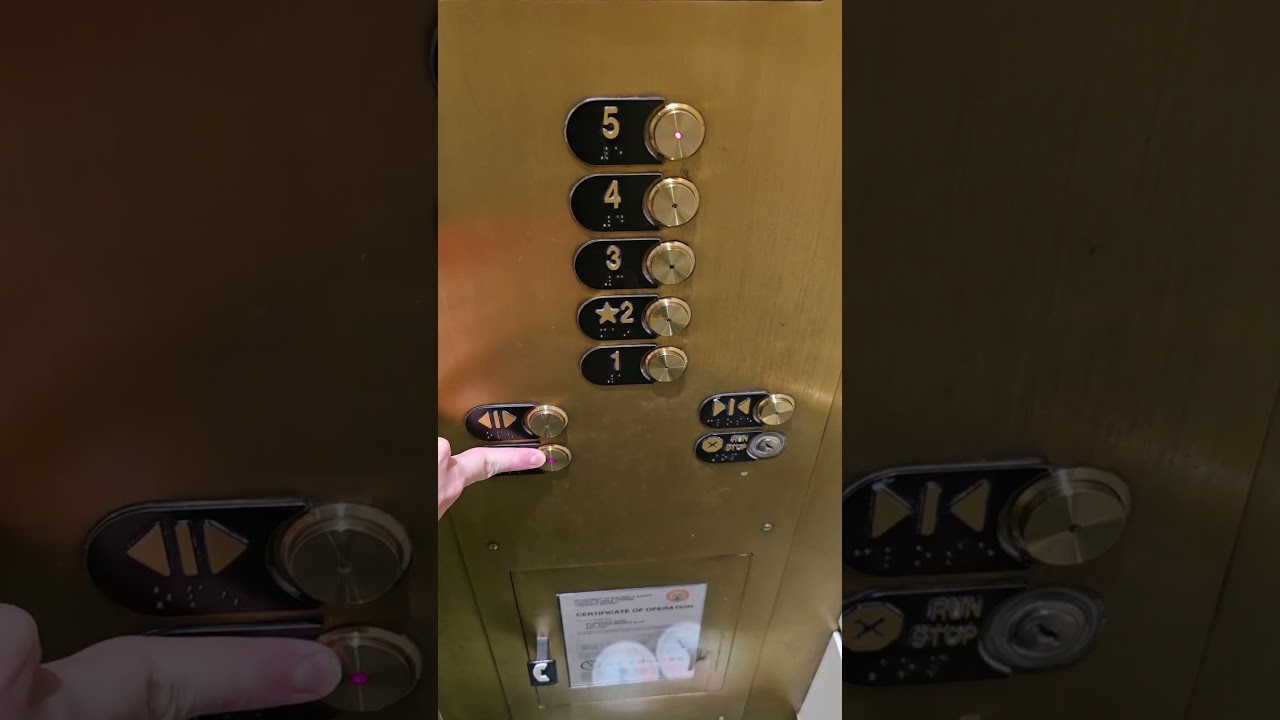 Ringing the Alarm In an Otis Elevonic 411 Elevator