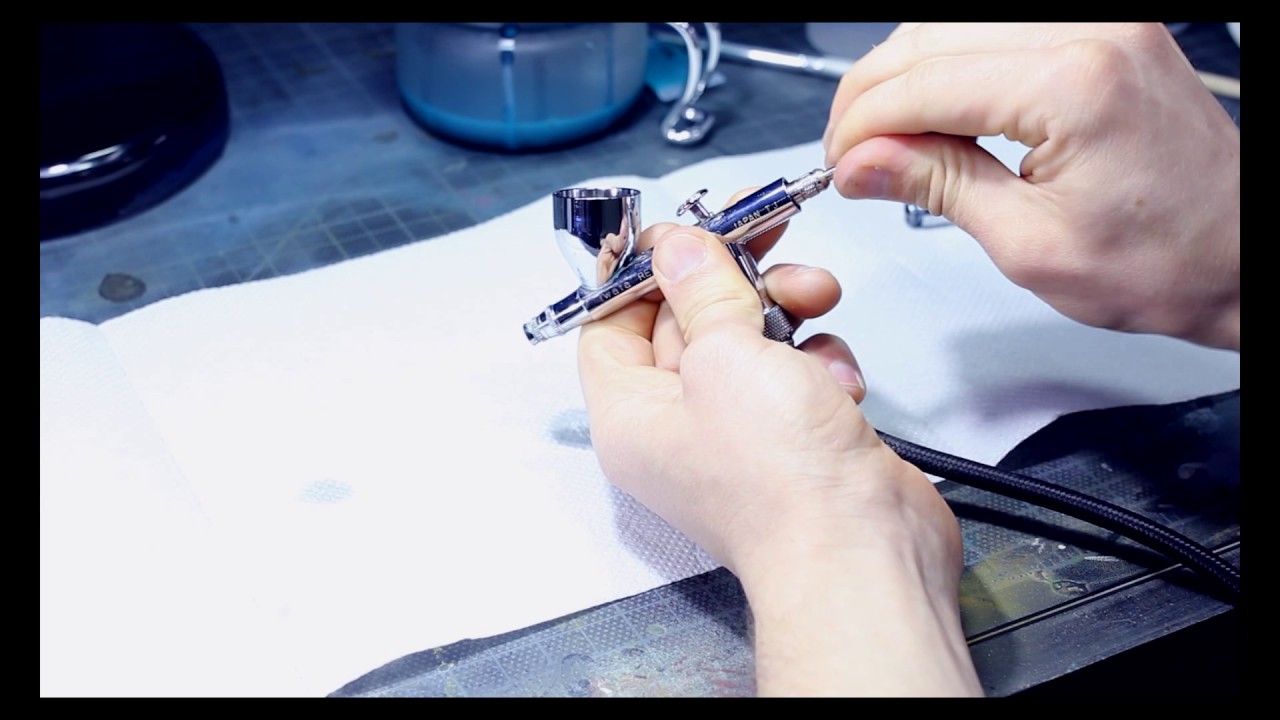 Basic Airbrush Cleaning Tutorial