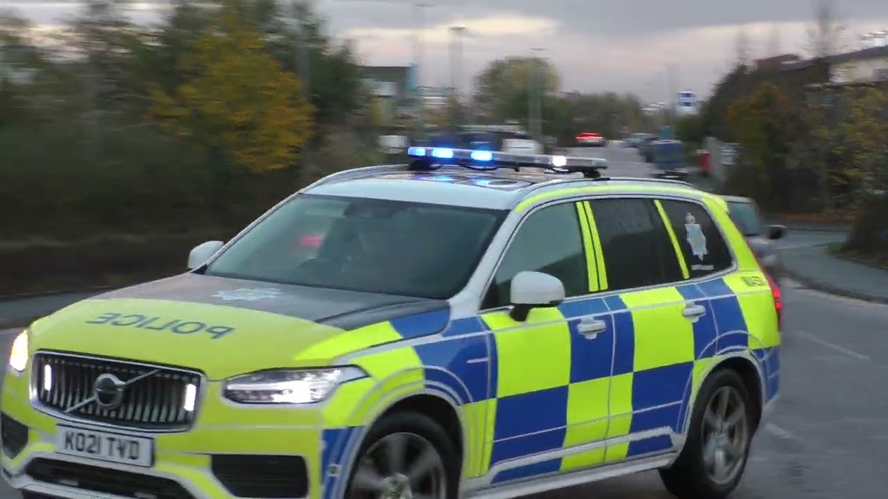 Cumbria Police Firearms & RPU Responding.