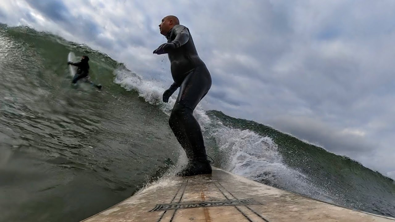 Surfing Rossnowlagh Donegal Ireland 🇮🇪 January 2025 Irish surf 🎥 Gopro Max 360 4k Dji Mini 2 drone