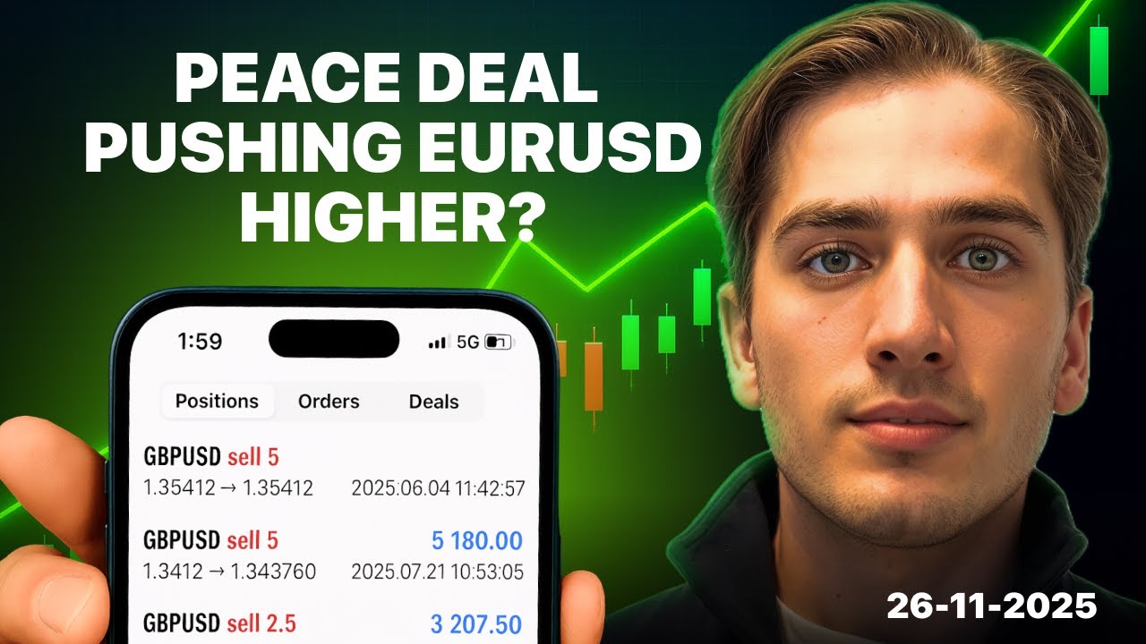 PEACE DEAL READY TO PUSH EURUSD HIGHER?! - Forex Market Outlook Ep. 81