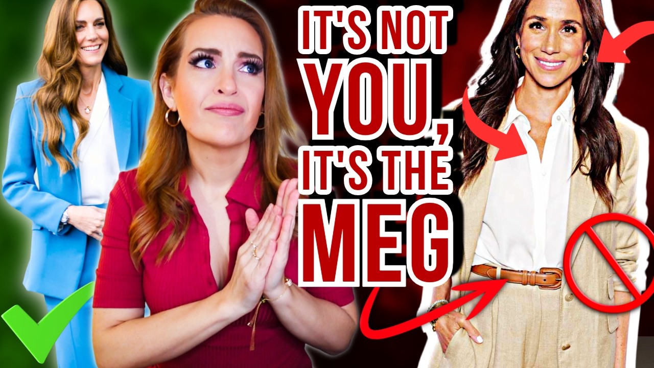 THE SECRET STYLE RULE MEGHAN MARKLE ALWAYS BREAKS....AND PRINCESS CATHERINE NEVER HAS