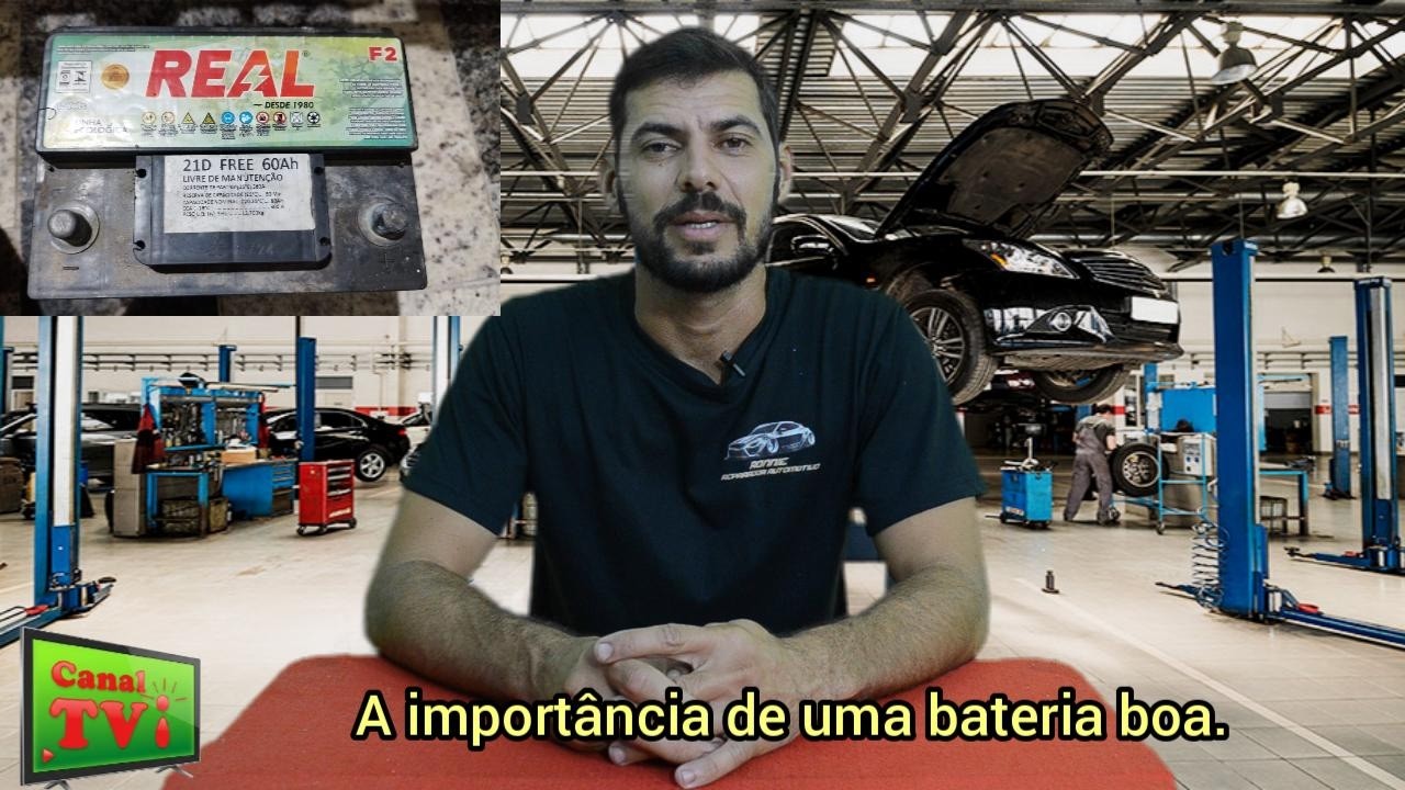 Canal TVi auto mecânica: Importância de uma boa bateria.