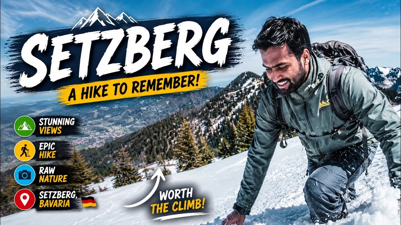 Germany Mountains Series 6 | Setzberg | Tegernsee Mountains | Bavarian Alps | Traveling Pramod
