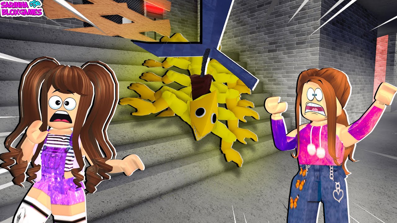 O AMARELO DOS RAINBOW FRIENDS CAPÍTULO 2 VIROU UMA CENTOPEIA NO ROBLOX - Centipede
