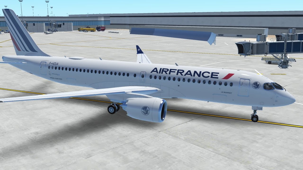 Air France (AFR1814) Airbus A220-300 Paris/CDG-Zürich