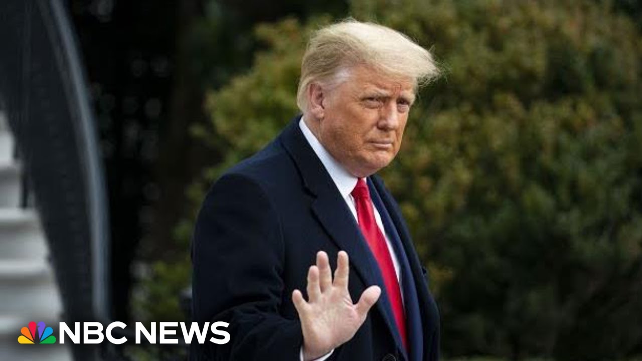 WATCH: Trump participates in Easter event at White House | NBC News