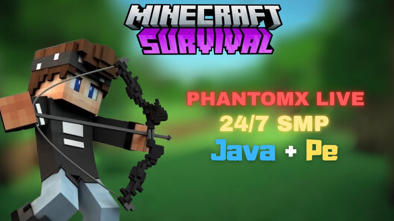 ⚡ Best Free Cracked Public SMP Minecraft 1.21 | 24/7 Online | Java + PE | Free To Join 🚀 PHANTOMX