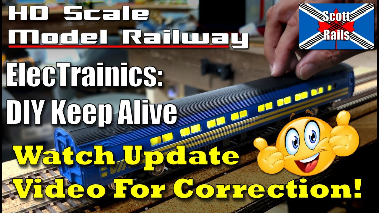 Model Railway ElecTrainics - DIY Keep Alive - Stay Alive -